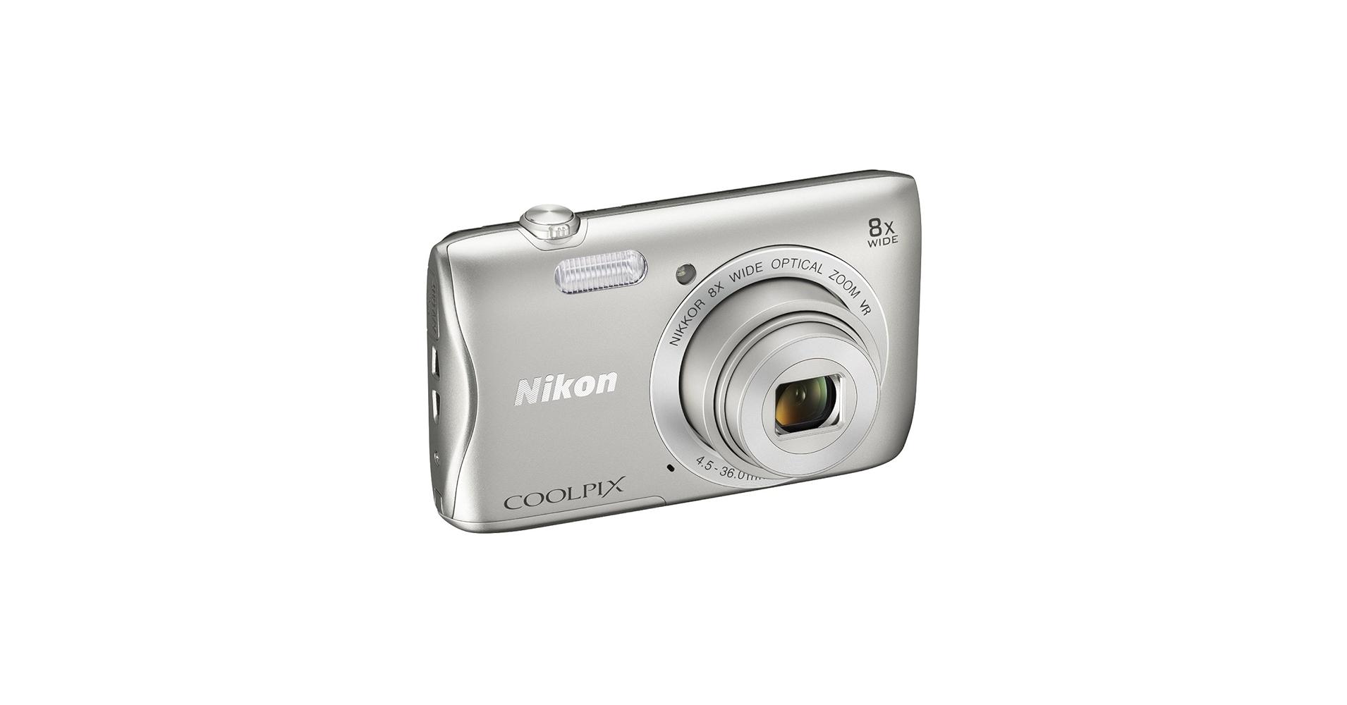 Amazon.com : Nikon COOLPIX S3700 Digital Camera with 8x Optical