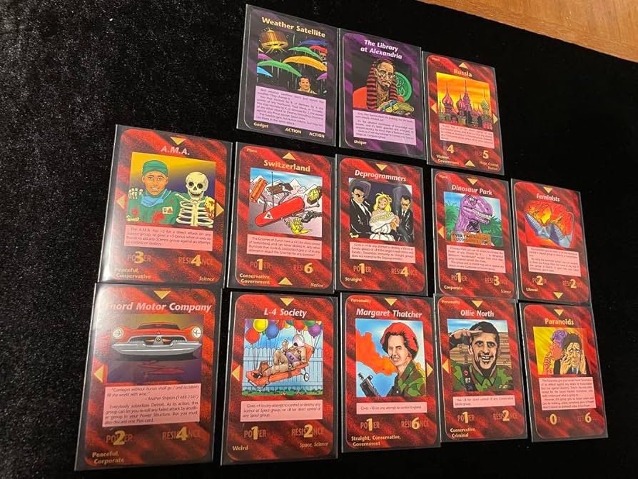 Amazon.co.jp: イルミナティカード 33枚セット ILLUMINATI CARD 都市