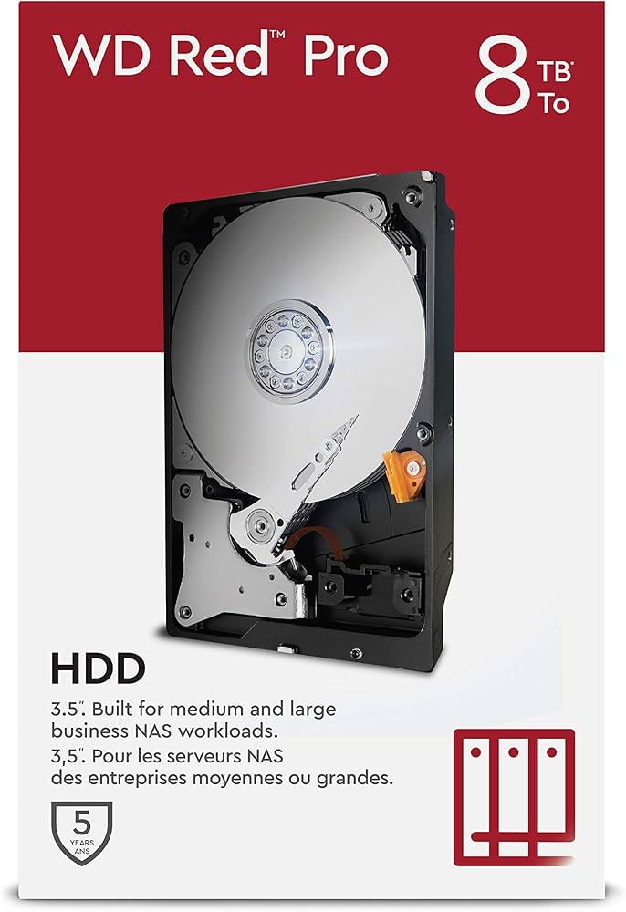 Amazon.com: WD Red Pro 8TB NAS 3.5