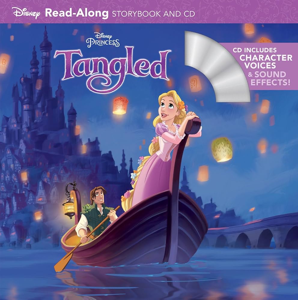 Amazon | Tangled (Read-Along Storybook and CD) | Bergen, Lara