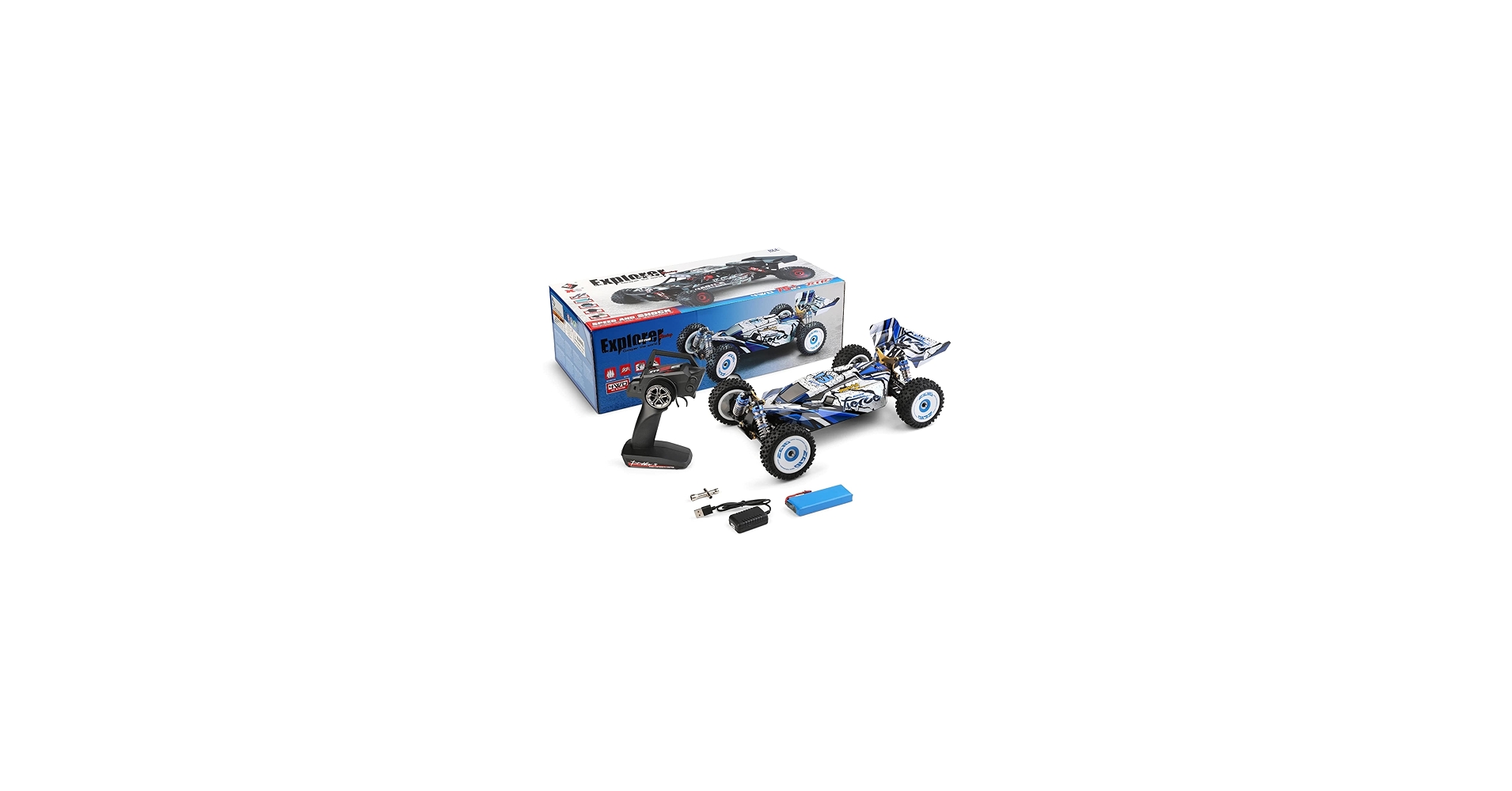 Amazon.com: WLtoys XK 124017 V2 1/12 4WD 75km/h High-Speed