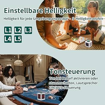 Amazon.com: GANXIN Poker Shot Clock, Seconds Countdown Timer for