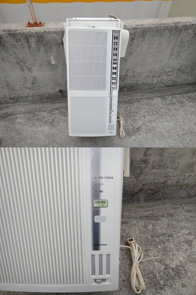 冷暖♪コロナ 4～8畳 冷房/暖房 窓用 CWH-A1821 21年 全清掃済♪ 冷暖