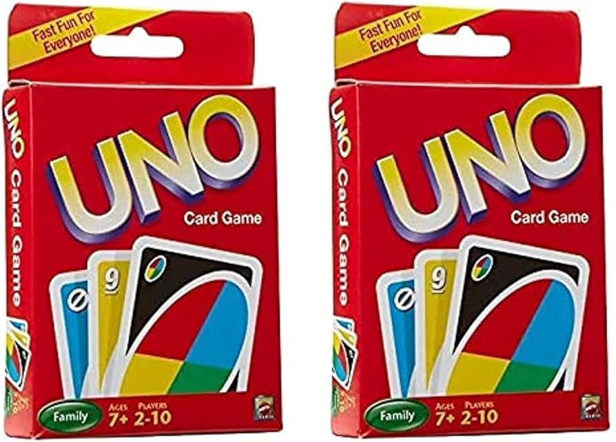 Amazon.co.jp: MUESO UNO カードゲーム (2パック) Uno トランプ 7歳