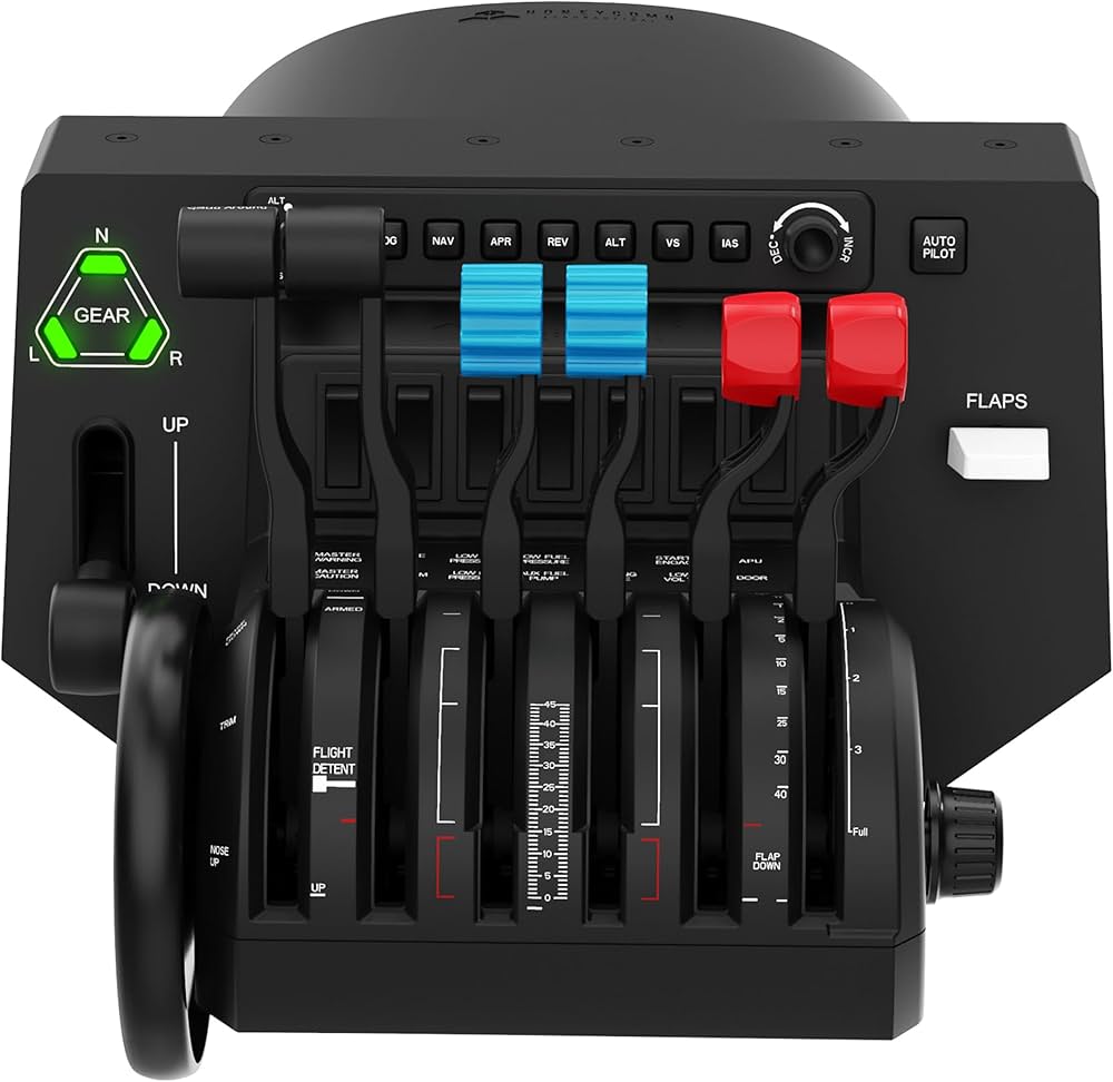 flight sim B787風カスタムスロットル（操縦桿工房製） Flight