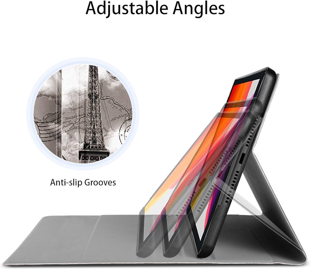 Amazon | iPad 10.2インチ 第7世代 超薄レザーケース付き Bluetooth