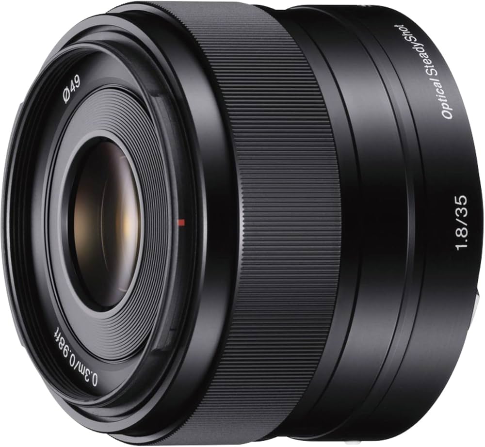 Sony E Mount E 35mm F1.8 OSS APS-C Lens (SEL35F18) | Standard