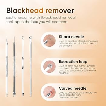 Blackhead Remover Vacuum - Professional Blackhead Extractor for