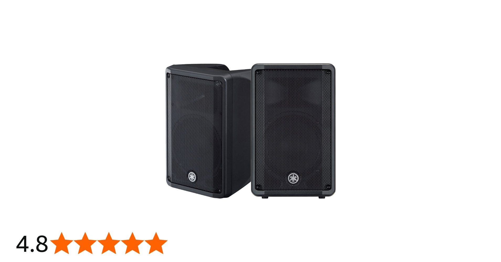 Amazon | ヤマハ YAMAHA DBR10 パワードスピーカー×2本 | モニター