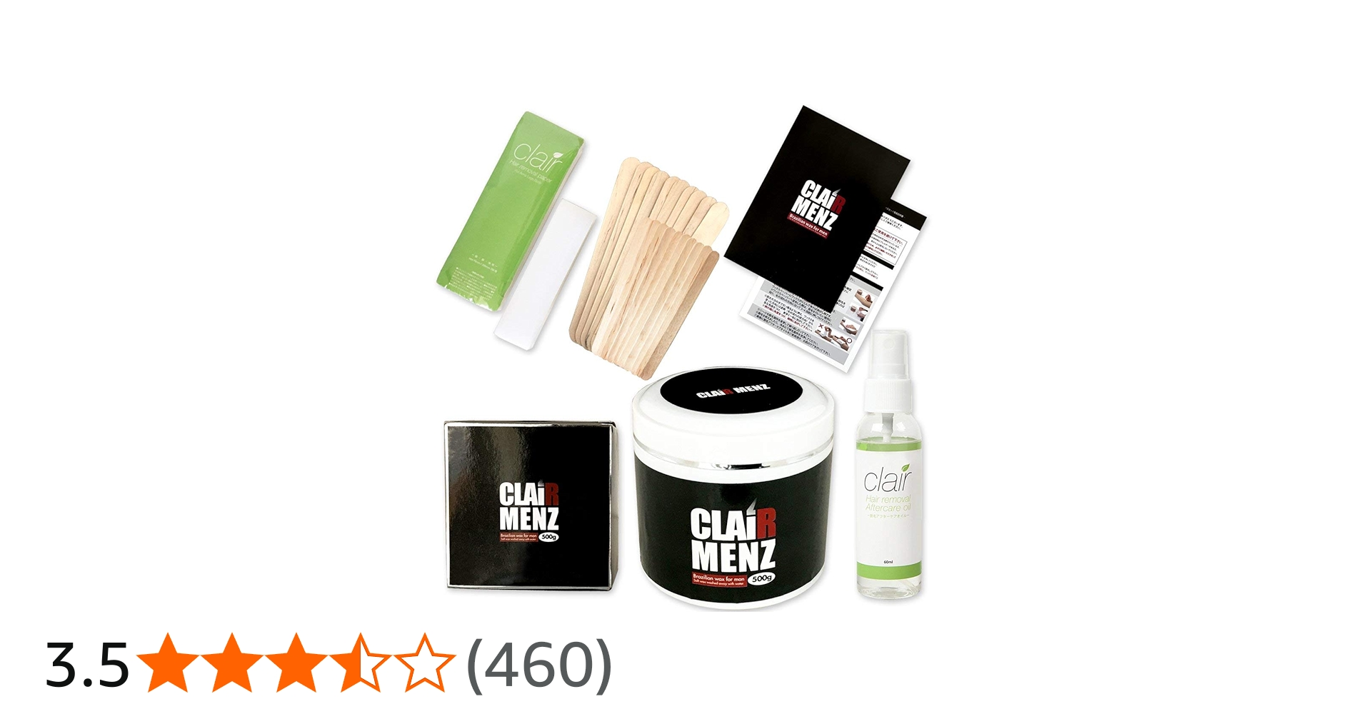 Amazon.co.jp: ブラジリアンワックス メンズ専用 clair Menz wax