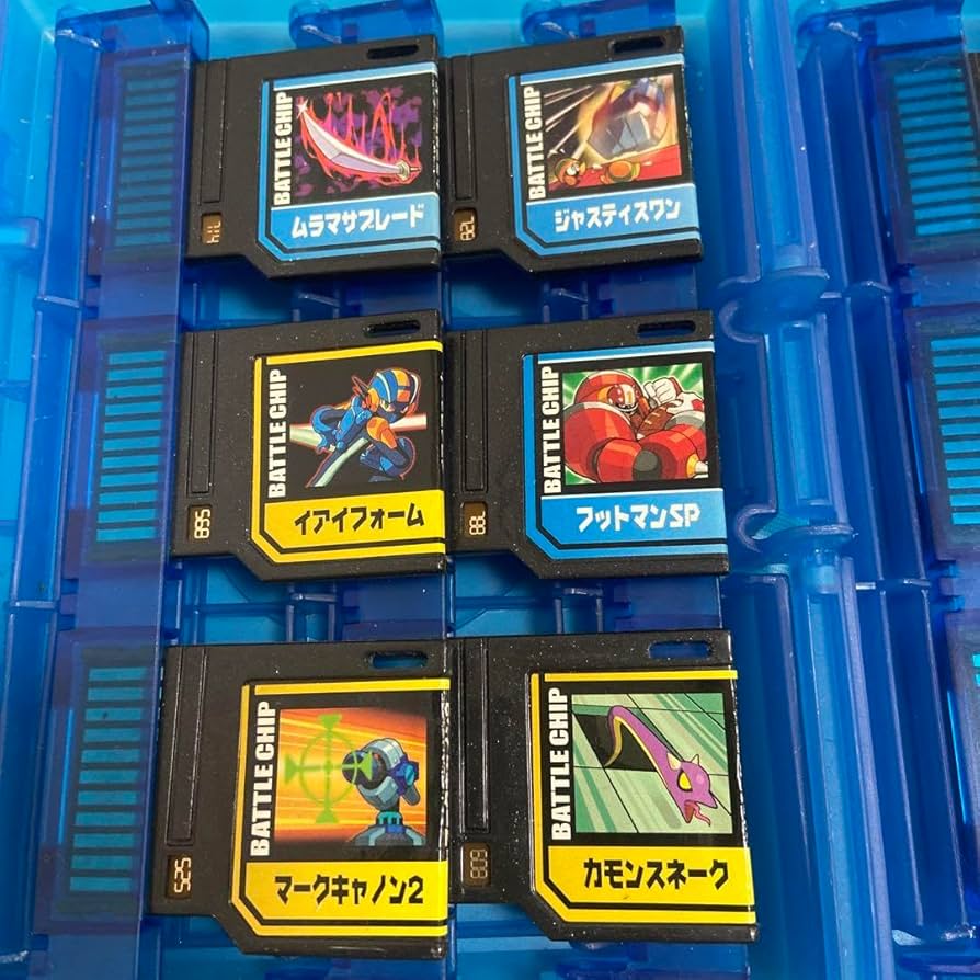 ラ*中様 ロックマンエグゼ バトルチップ まとめ売り たくさん並べれば