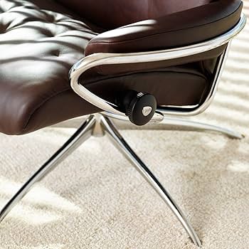 Amazon｜EKORNES [正規品]ストレスレス®メトロ スター ブラック/クロム