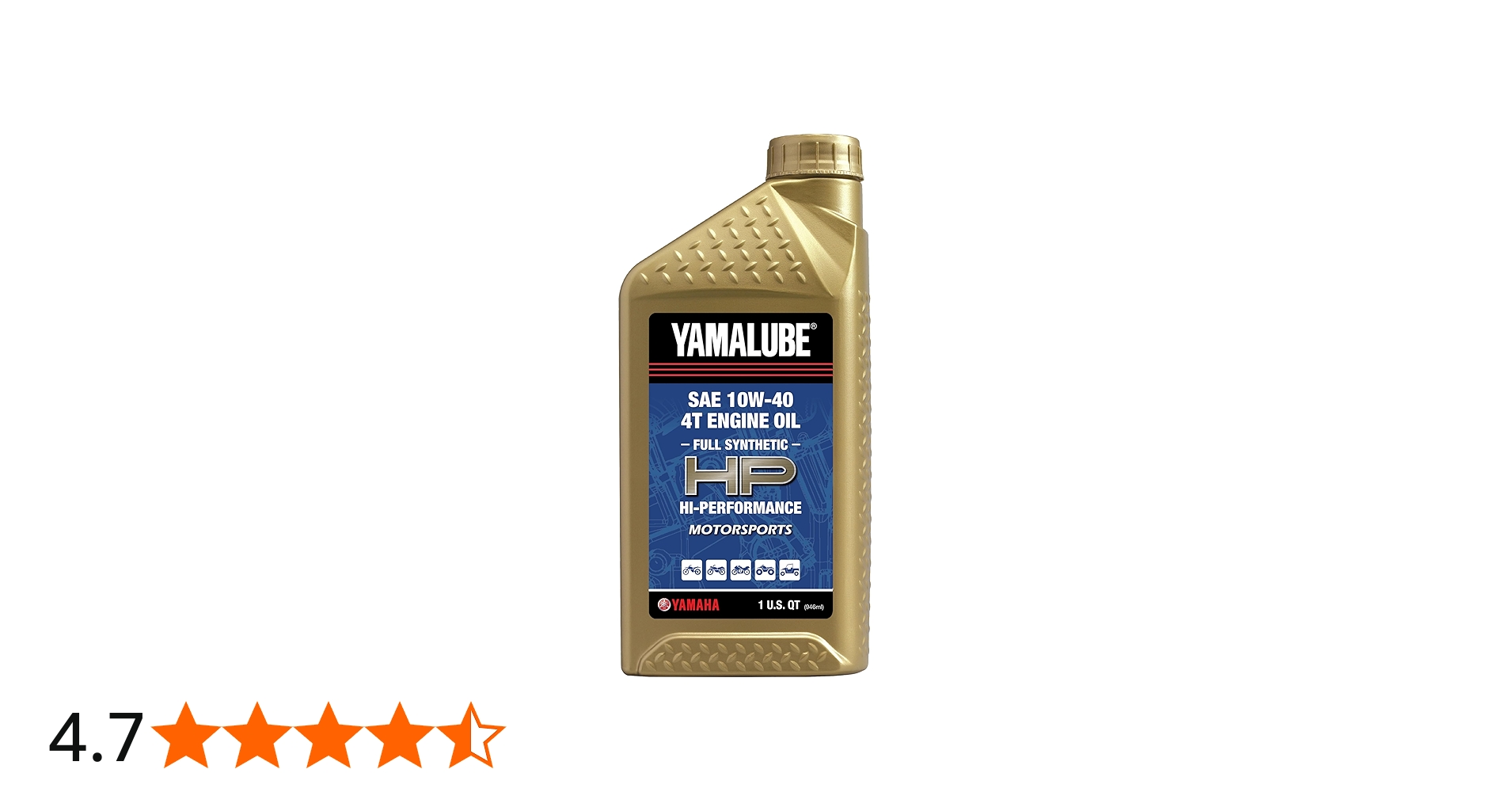 YAMAHA Oem Yamalube Lub-10W40-Fs-12 4T Yamalube Oem Original High