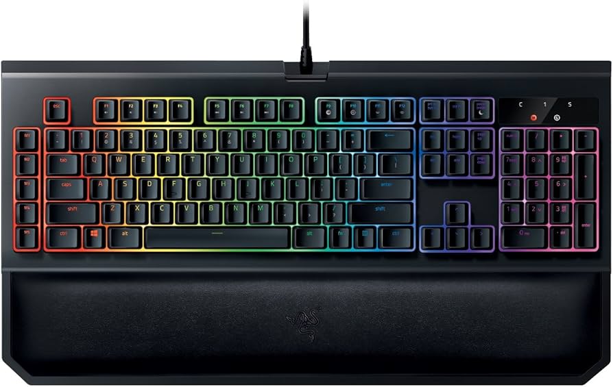 Amazon.co.jp: Razer BlackWidow Chroma V2 US 英語配列 緑軸
