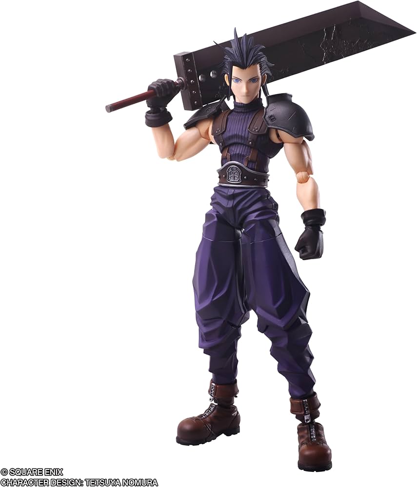 Amazon.co.jp: Final Fantasy VII Bring Arts Zack Fair, PVC Pre