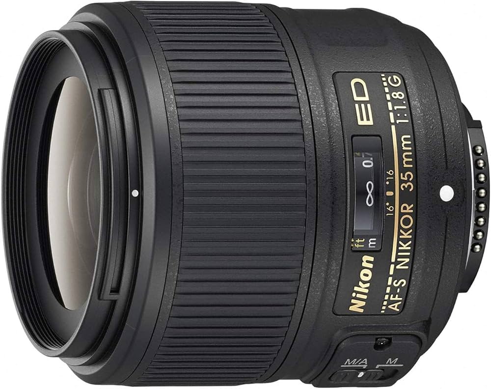 Nikon Af-S Nikkor 35Mm F/1.8G Ed Lens Dslr Lens : Amazon.com.tr