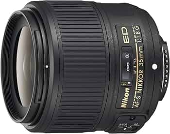 Nikon Af-S Nikkor 35Mm F/1.8G Ed Lens Dslr Lens : Amazon.com.tr