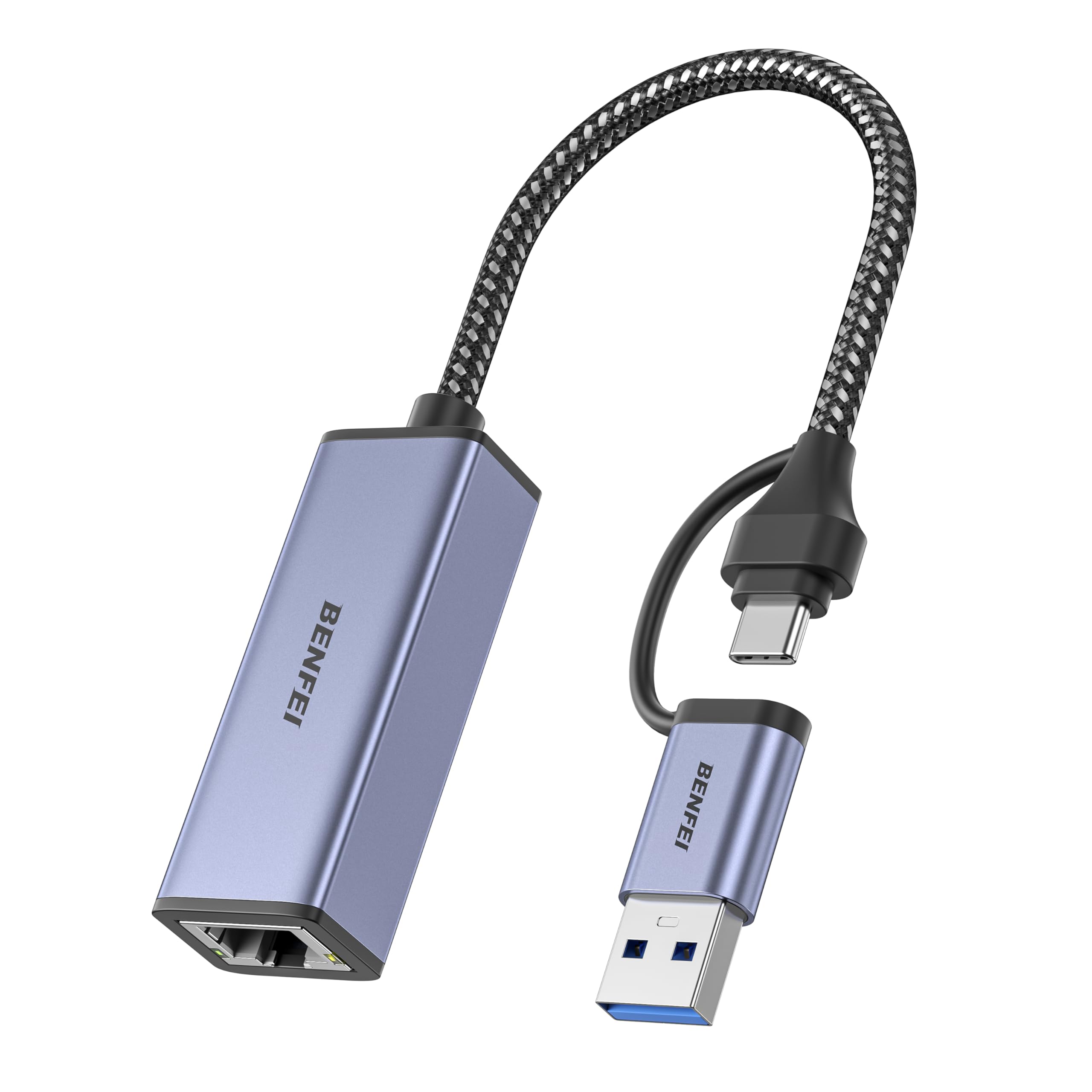 Amazon | BENFEI 有線LANアダプタ USB A/C - ギガビット イーサネット