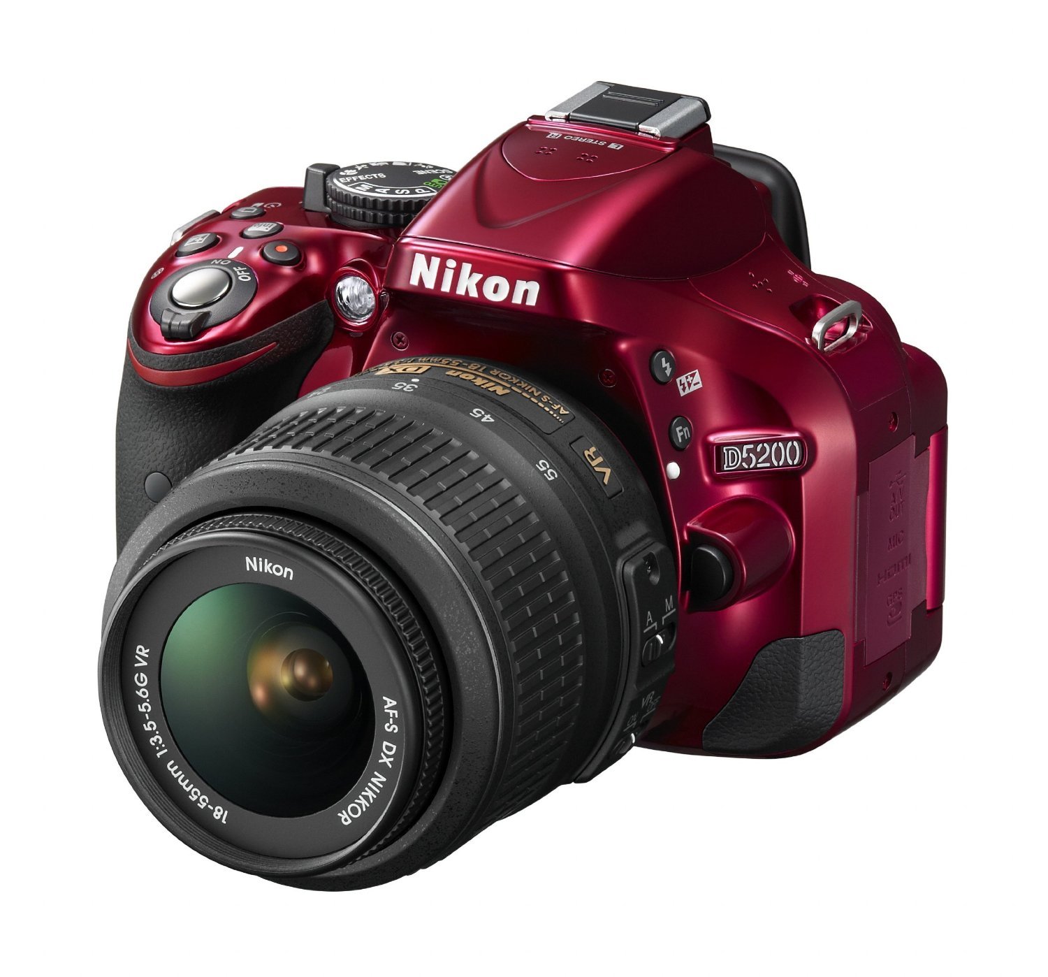 Amazon.com : Nikon D5200 24.1 MP CMOS Digital SLR with 18-55mm f