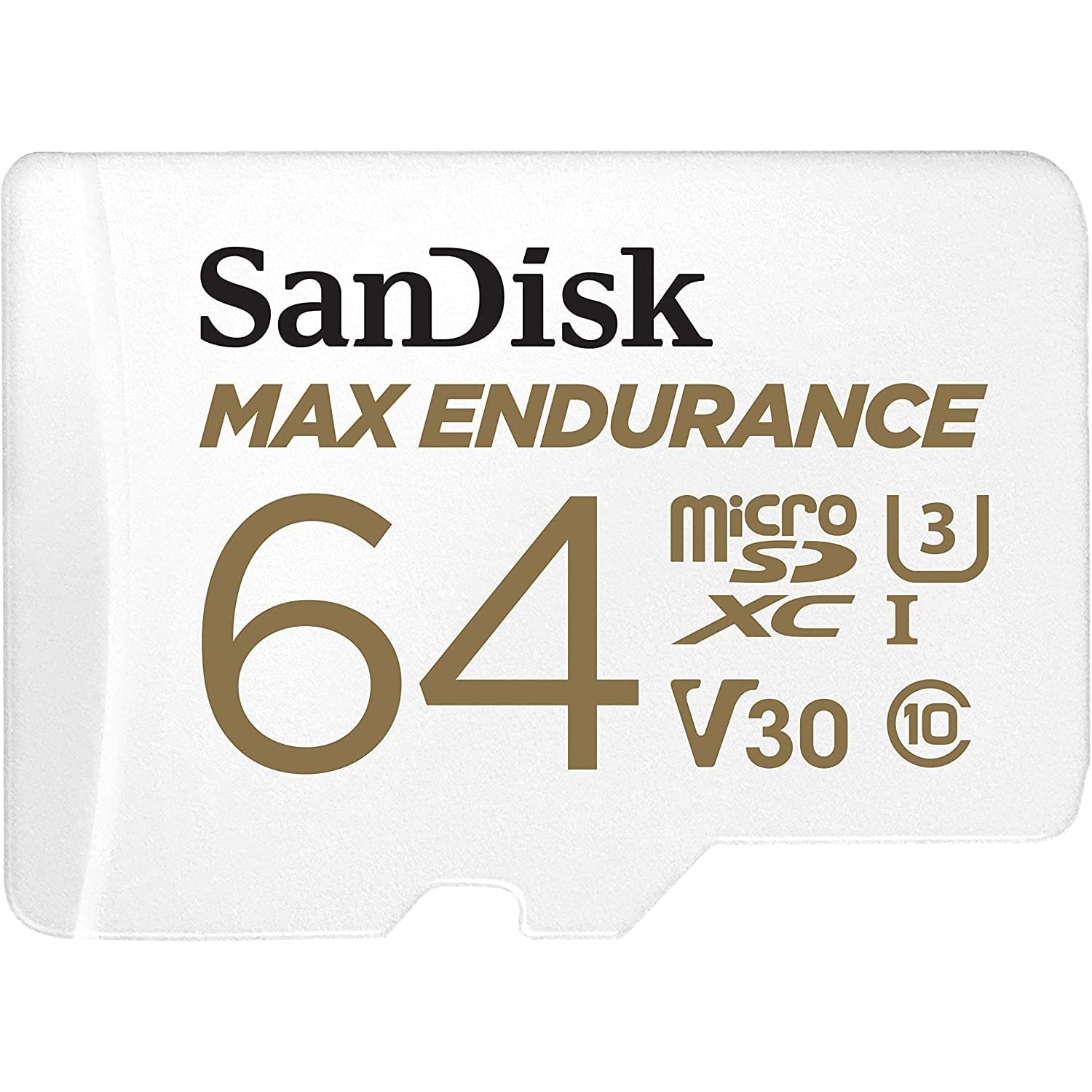 Amazon | SanDisk 64GB MAX Endurance microSDXC Card with Adapter