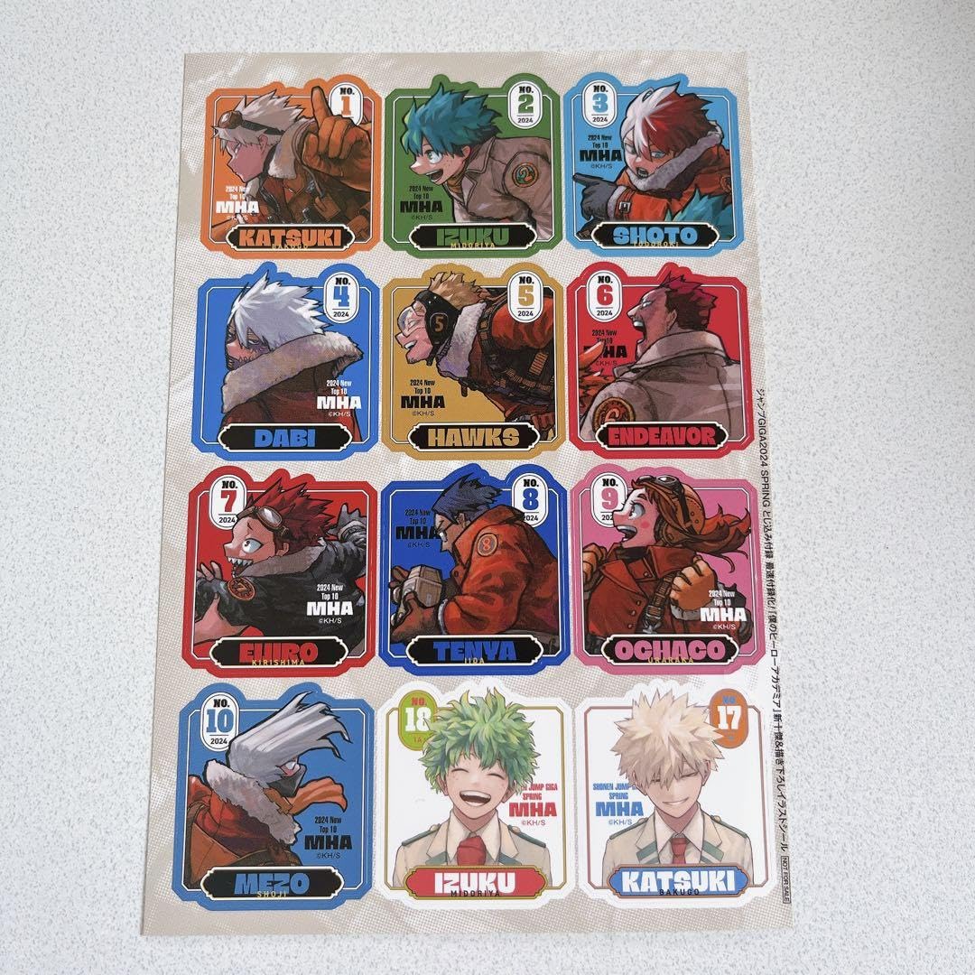 Amazon.co.jp: ジャンプgiga 2024 spring 僕のヒーローアカデミア