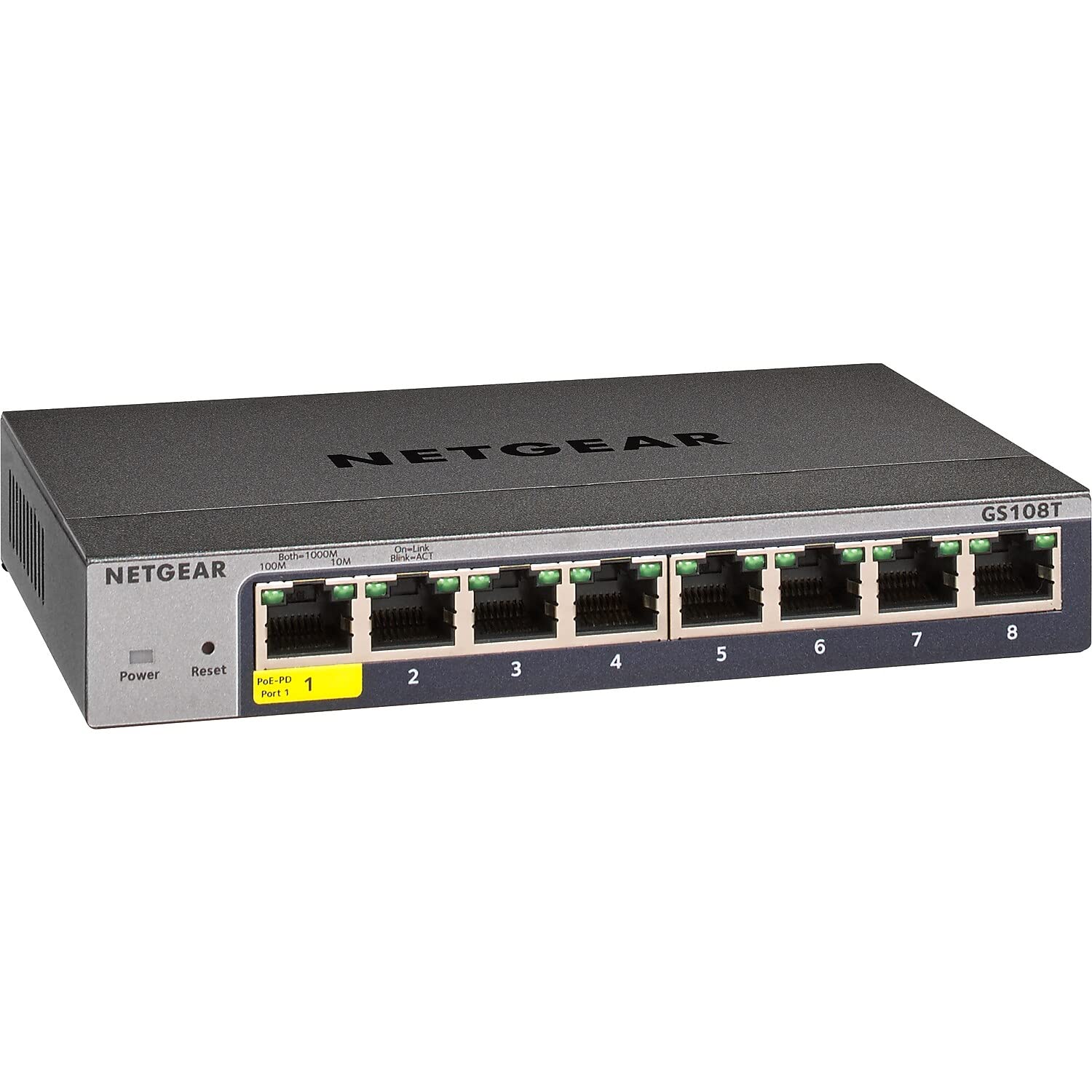 Amazon.com: NETGEAR 8-Port Gigabit Ethernet Smart Switch (GS108T