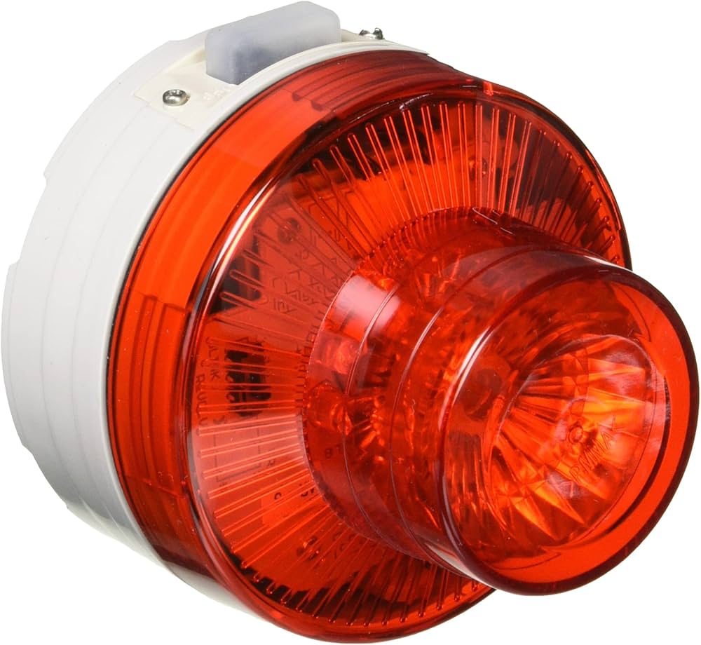 Amazon | 日惠製作所 電池式回転灯 赤 手動タイプ VL07B-003AR/C