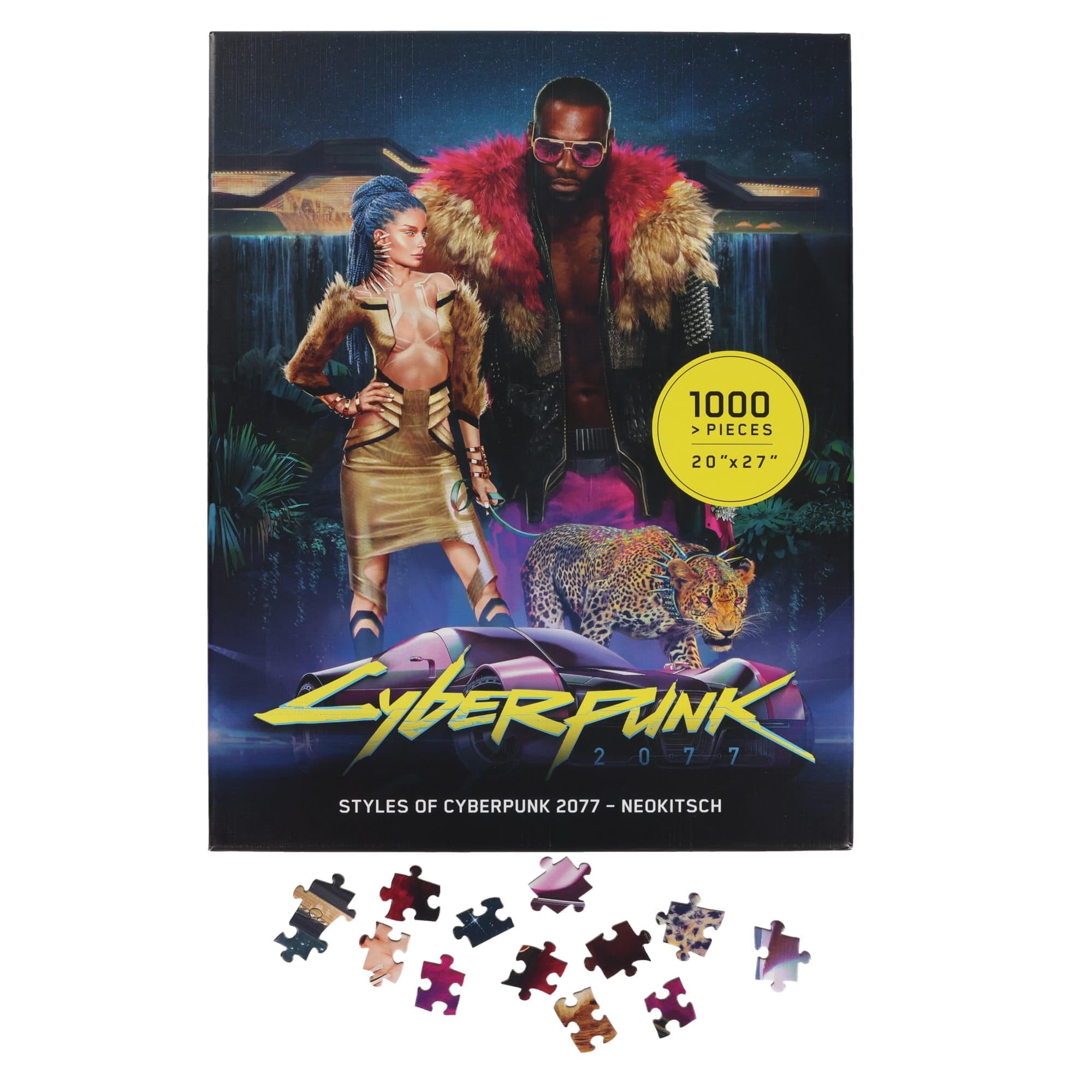Amazon.com: Cyberpunk 2077 Neokitsch Puzzle, Multicolor : Toys & Games