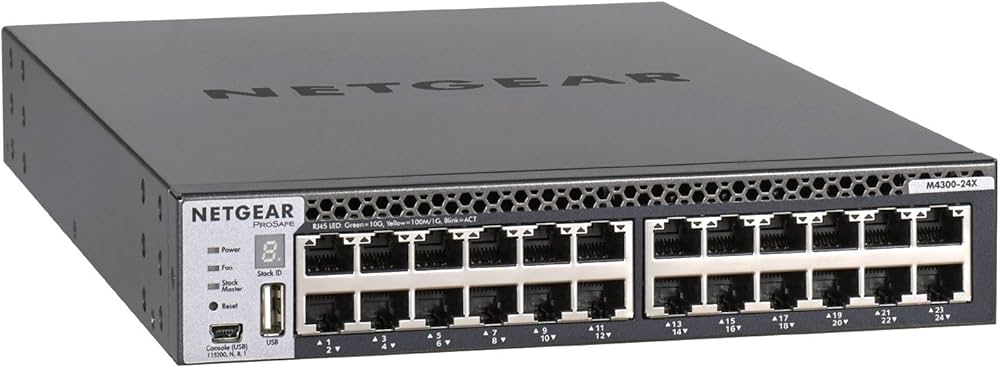 Amazon | 【正規品】ネットギア NETGEAR M4300-24X 10GBASE-T×24 + 10G