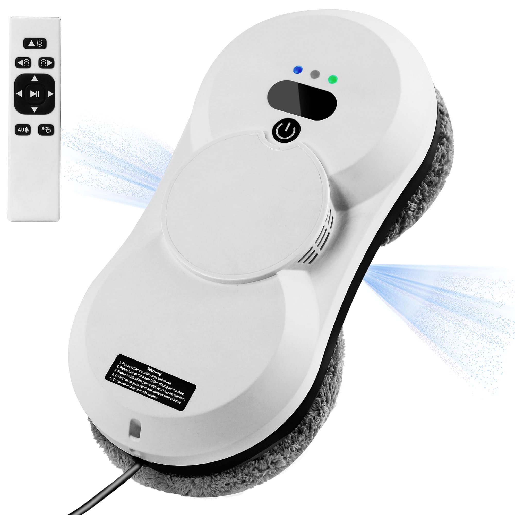 Amazon | Sophinique 窓拭きロボット 、スプレ自動ー付き窓拭き