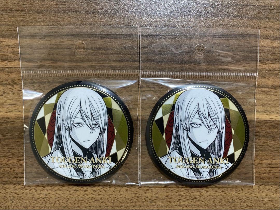 Amazon.co.jp: 桃源暗鬼 TSUTAYA メタリック缶バッジ 桃寺神門 : おもちゃ