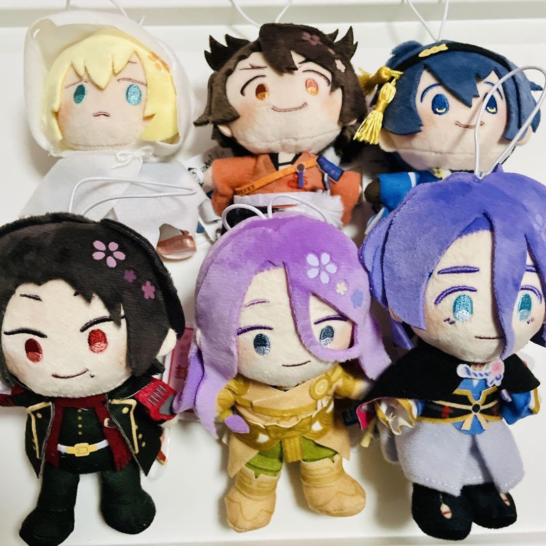 Amazon.co.jp: わんぱく 刀剣乱舞 ぬいぐるみ マスコット 全6種セット