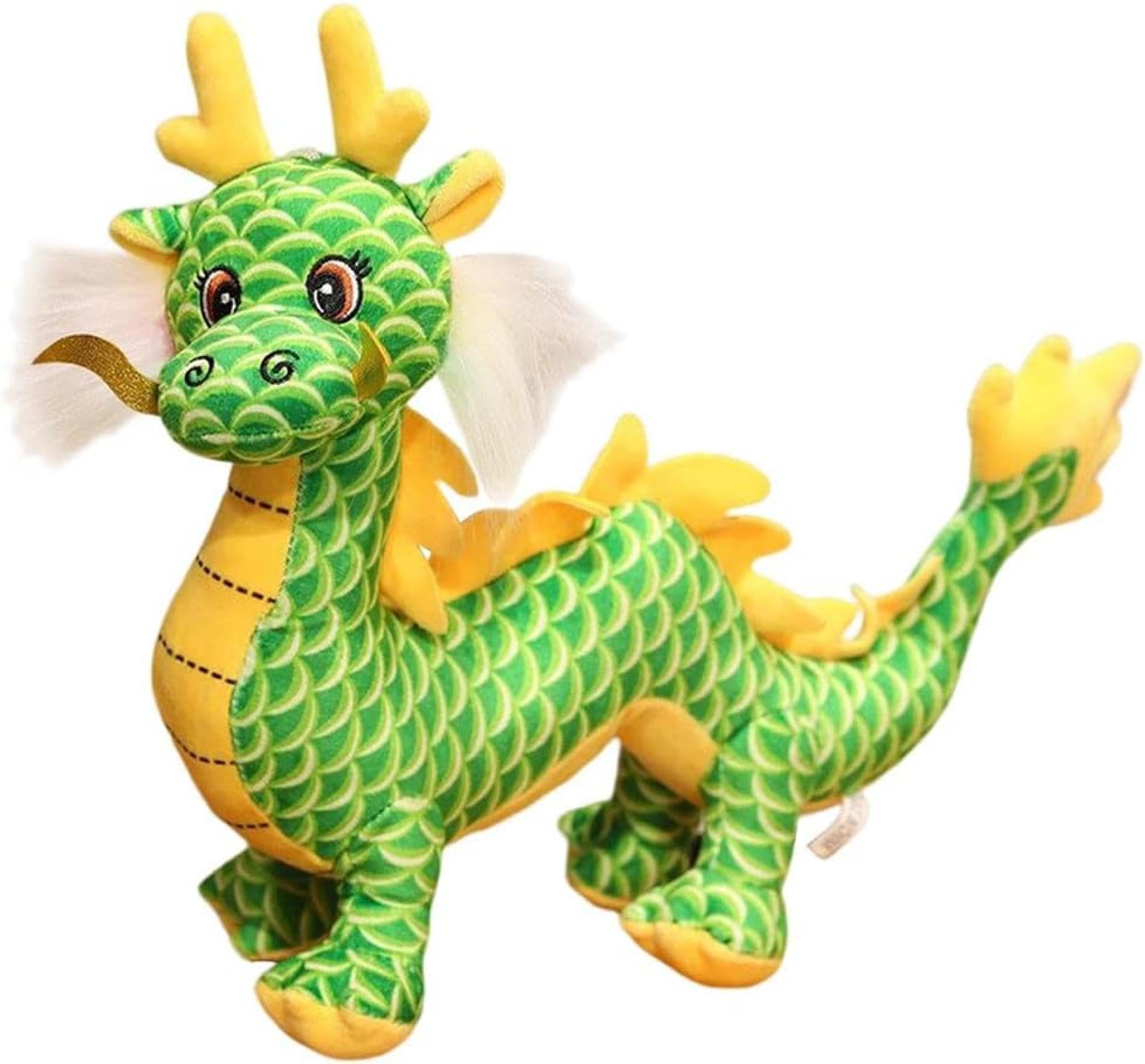 ふわふわな龍DragonドラゴンArtDollハンドメイドぬいぐるみアート