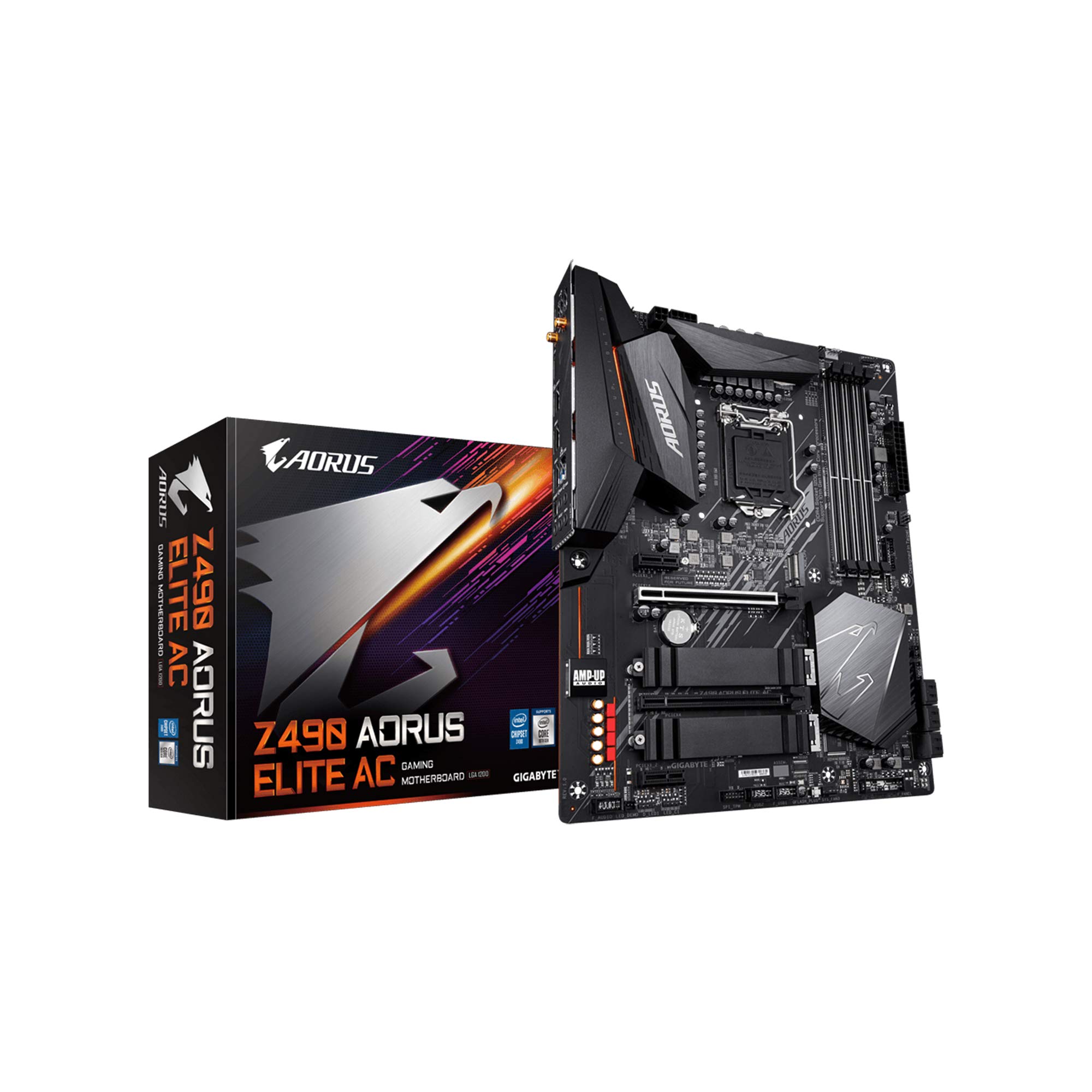 Amazon | GIGABYTE Z490 AORUS Elite AC (Intel LGA1200/Z490/ATX/2xM