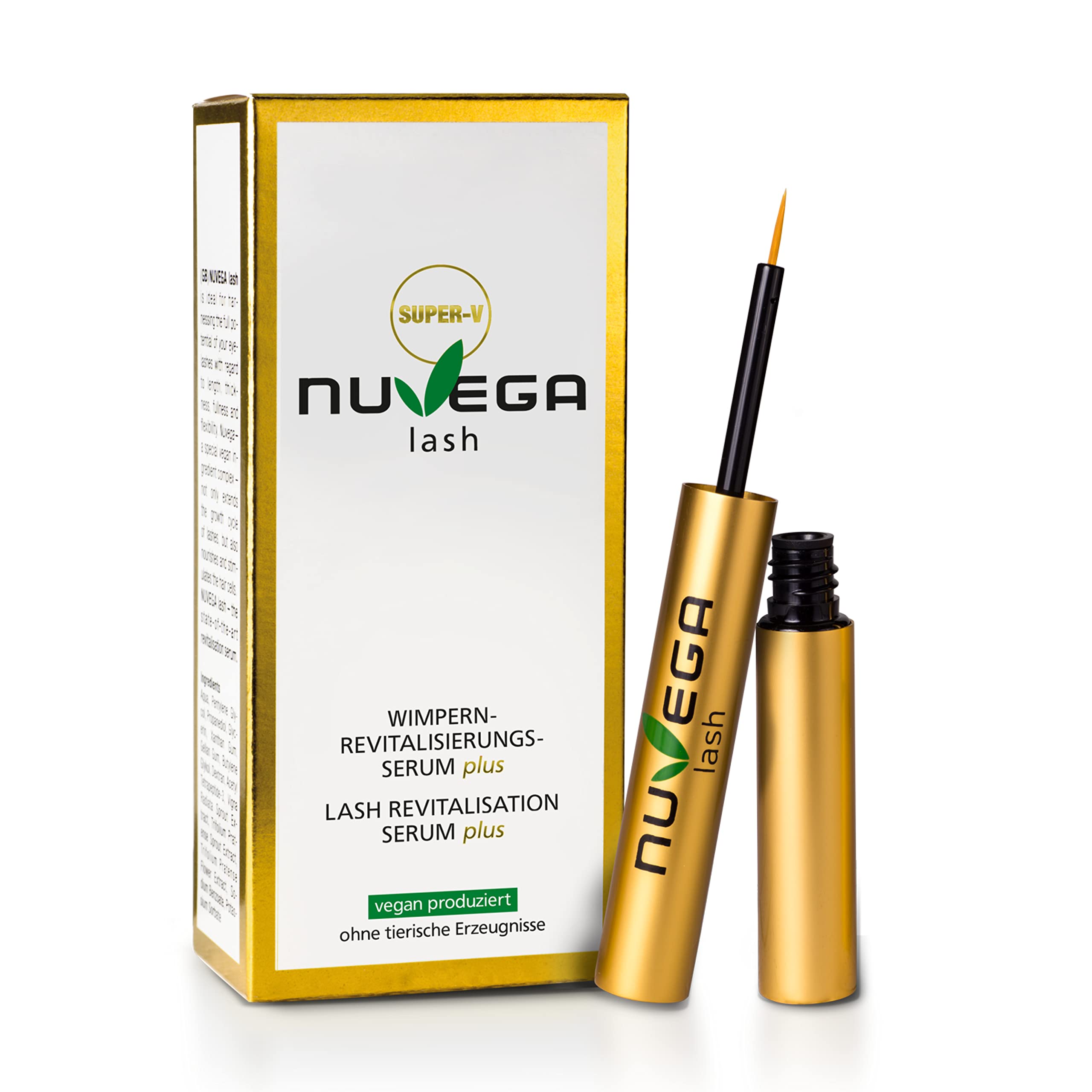 NuVega Lash Eyelash - Vegan Eyelash and Eyebrow Serum made in