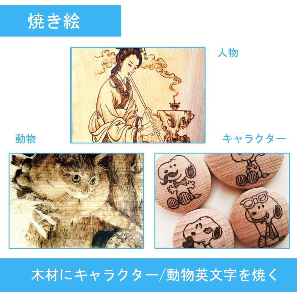 Amazon | EC Tool ウッドバーニング ウッドバーニングセット デジタル