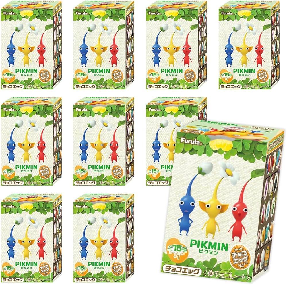 Amazon | フルタ ピクミン ピクミンチョコエッグ 10個 入り