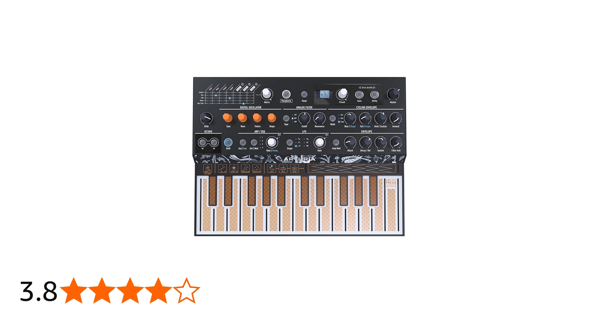 Amazon.co.jp: ARTURIA ハイブリッド・シンセサイザー MicroFreak