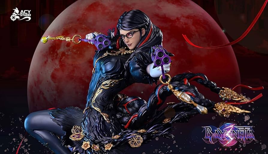 Amazon.co.jp: ベヨネッタ フィギュア 1/4スケール 塗装済み完成品