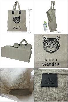 Amazon | グッチ ガーデン トートバッグ 522266 リネン キャンバス