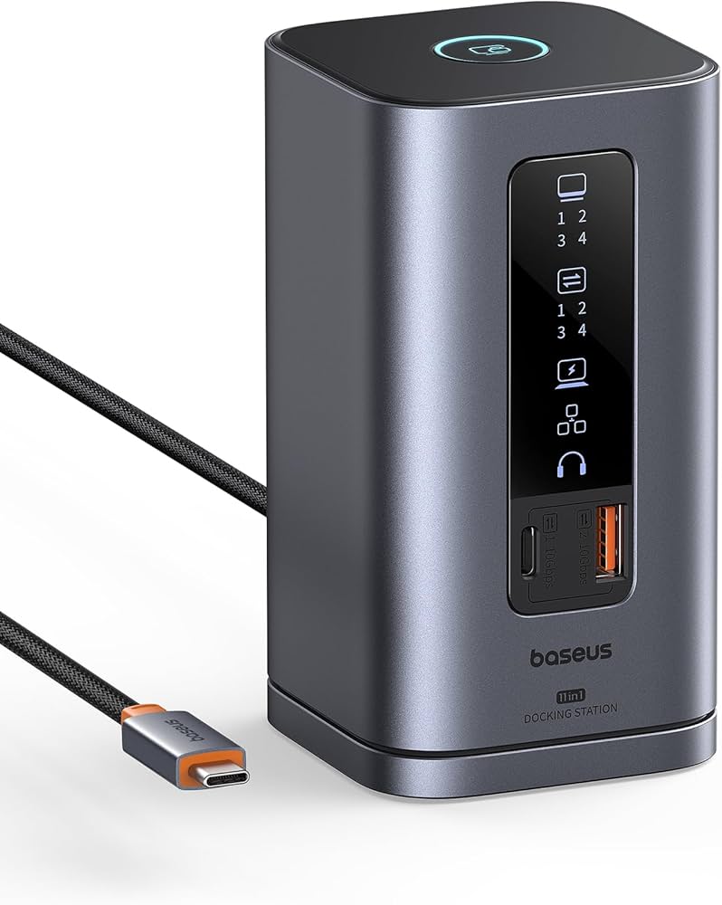 Amazon | Baseus USB-C ドッキングステーション 11-in-1 4K (60hz