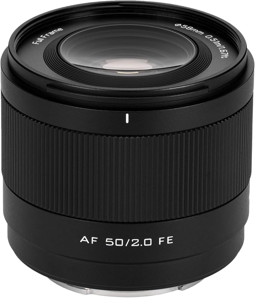 Amazon.com : VILTROX 50mm F2 Full Frame Lens for Sony, AF 50mm f