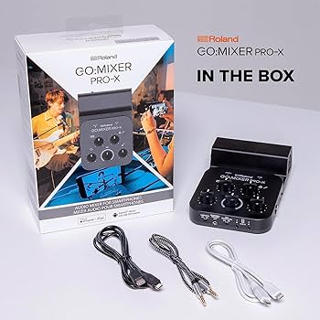 Interface Roland Go Mixer Pro x : Amazon.com.br: Instrumentos Musicais