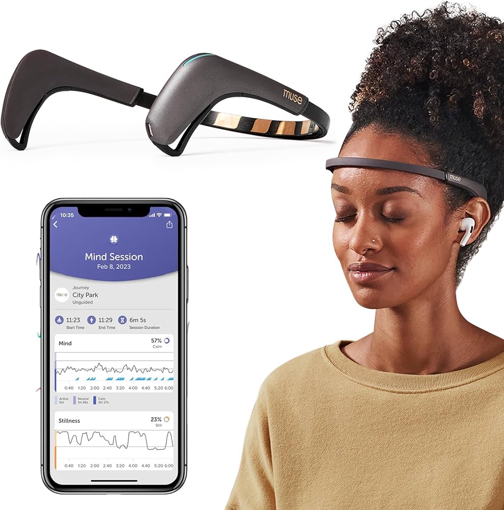 Amazon.com: MUSE 2: The Brain Sensing Headband USB-C- EEG MUSE