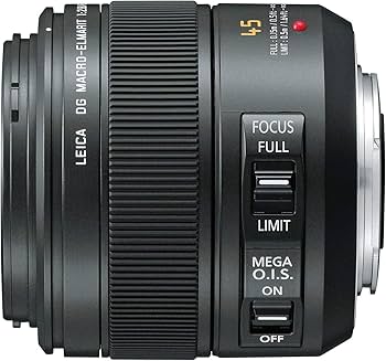Amazon.com : Panasonic H-ES045 Leica DG Macro-ELMARIT 45mm / F2.8