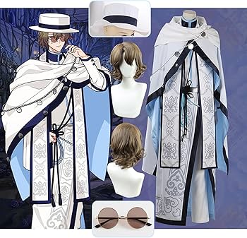 Amazon.co.jp: ファウスト コスプレ衣装 まほやく1周年 正装 白スーツ