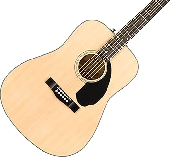 Amazon.com: Fender CD-60S Acoustic Guitar - Natural Bundle with