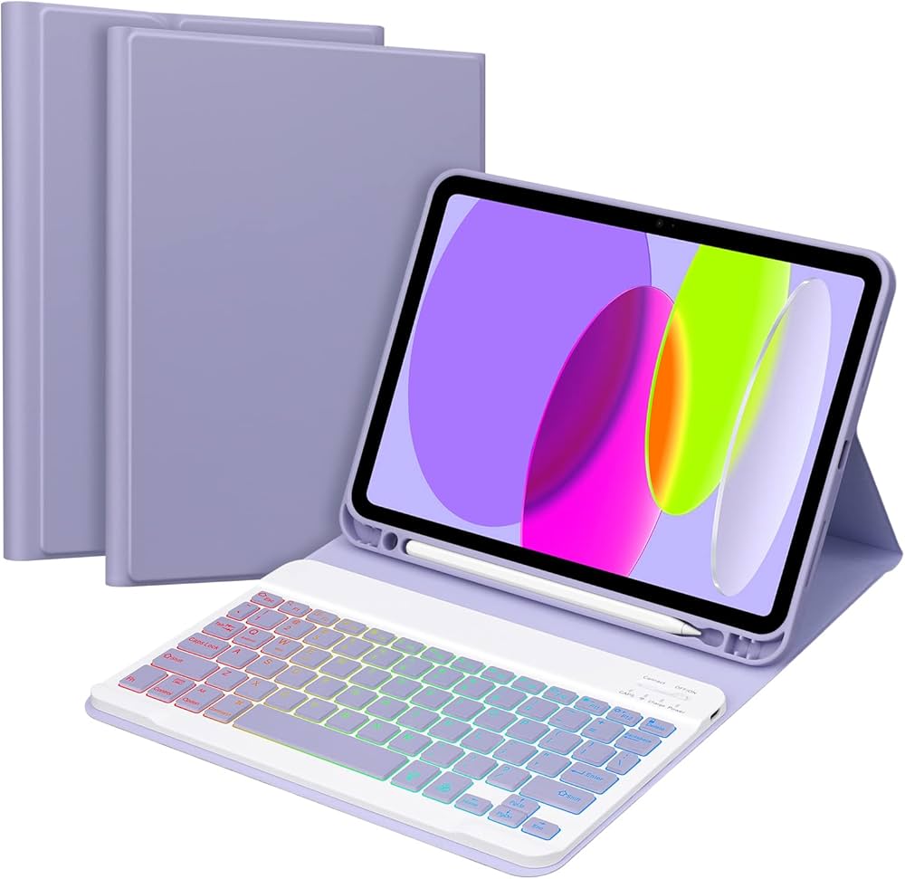 Amazon | iPad 第10世代 キーボード ケース GOOJODOQ (2022) iPad10 7