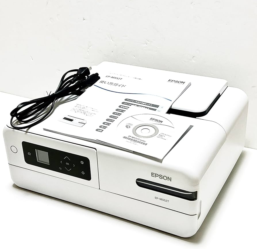 111]【動作良好・約2500枚】エプソン エコタンクEP-M552T EP-M552T A4