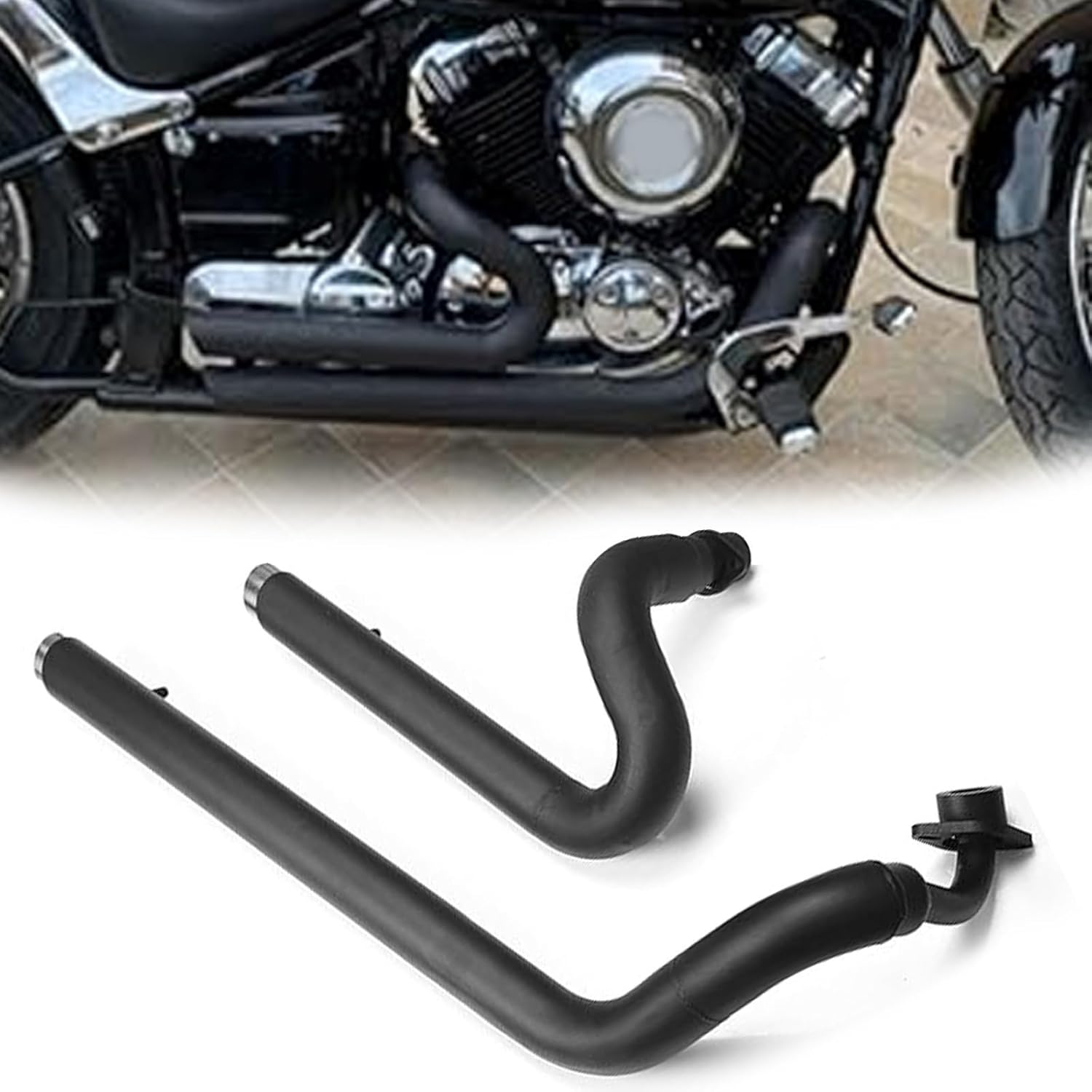 スティード400 マフラー 2in1 スーパートラップ(マフラー本体（社外